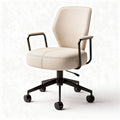 Office chair with adjustable height and fabric upholstery - 60 x 60 x 90cm