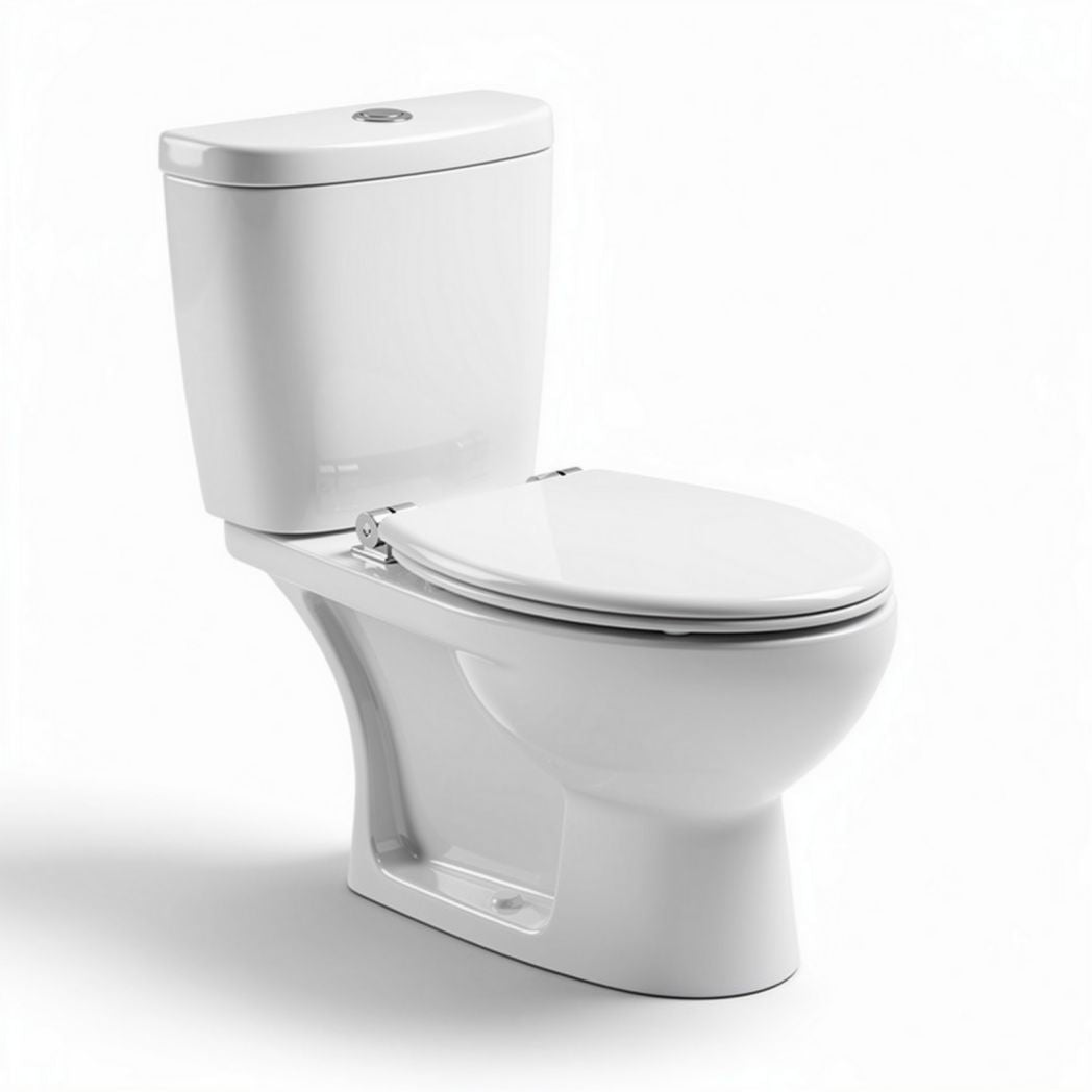 One-piece ceramic toilet for bathroom use - 70 x 40 x 40cm